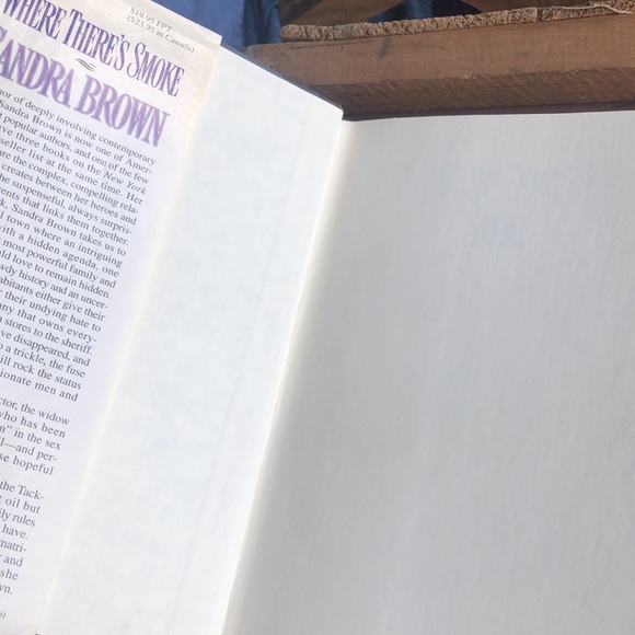 Hardback Where There’s Smoke by Sandra Brown - Picture 4 of 8
